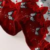 Rose 1 Butterfly Patterned Frosted Bedsheet, Printed Bed Cover For Bedroom, Bedding Excluding Pillowcases