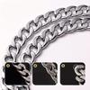 Luxury Flat Chain Design Professional Training Chain Collar, Stainless Steel Dog Training Collar, Professional Flat Chain Design, Mirror Polished