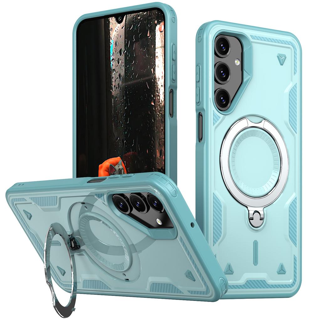Applicable to Samsung A57 Sky Ring Magnetic Mobile Phone Case A37 Bracket A17 Anti-drop A07/A56 Protective Case A36