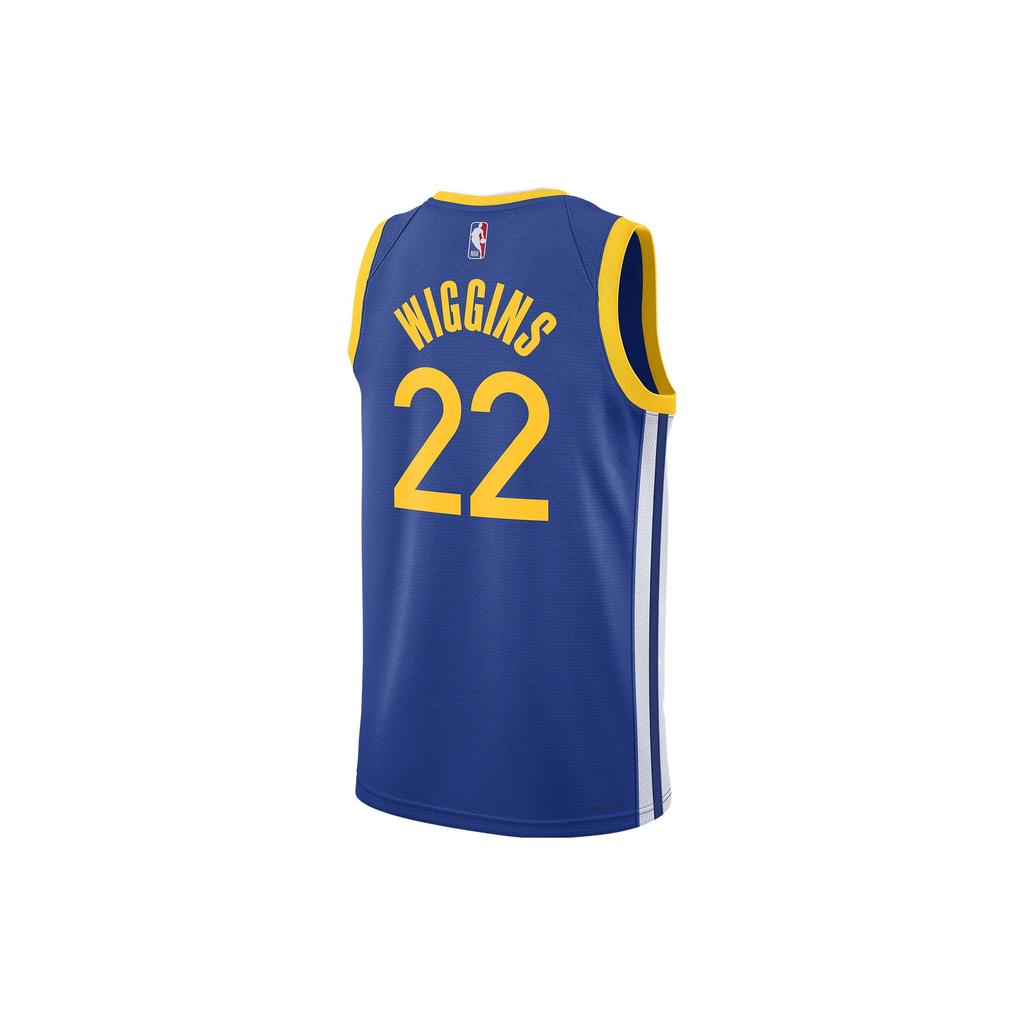 Nike NBA Icon Edition Swingman Retro Sports Style Sleeveless Loose Fit Logo Print Jersey SW Fan Version Limited Wiggins Basketball Vest DN2005-404