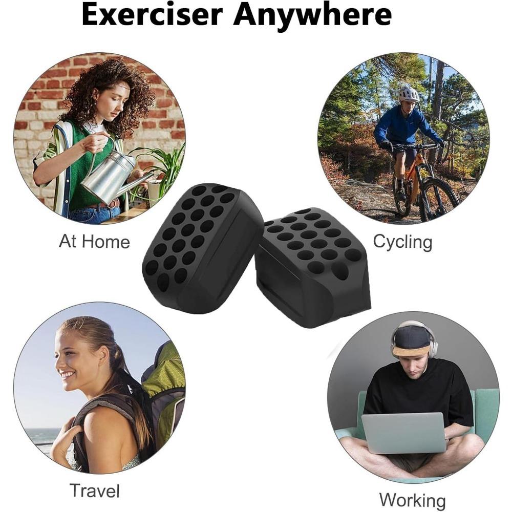 Jawline Exerciser for Man and Woman - 3 Resistance Levels BPA Free Silicone Jaw Trainer & Shaper - Gum Tablets 6-pack