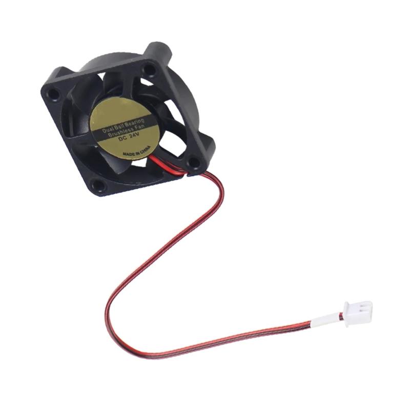 

DC24V Double Ball Cooling Fan 4010 3010 5020 for SV08 3D Printer Mainboard Quiet Operation
