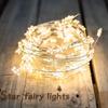 10/20/40 LED Star Light String PVC Fairy Lights Decor Lights Copper Wire Starry Light  Christmas