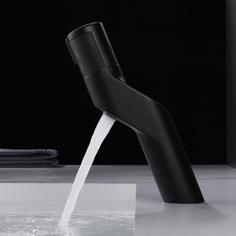 

Tuqiu смеситель для раковины латунный кнопочный смеситель для ванной комнаты золотой смеситель для раковины однорычажный смеситель для горячей и холодной воды