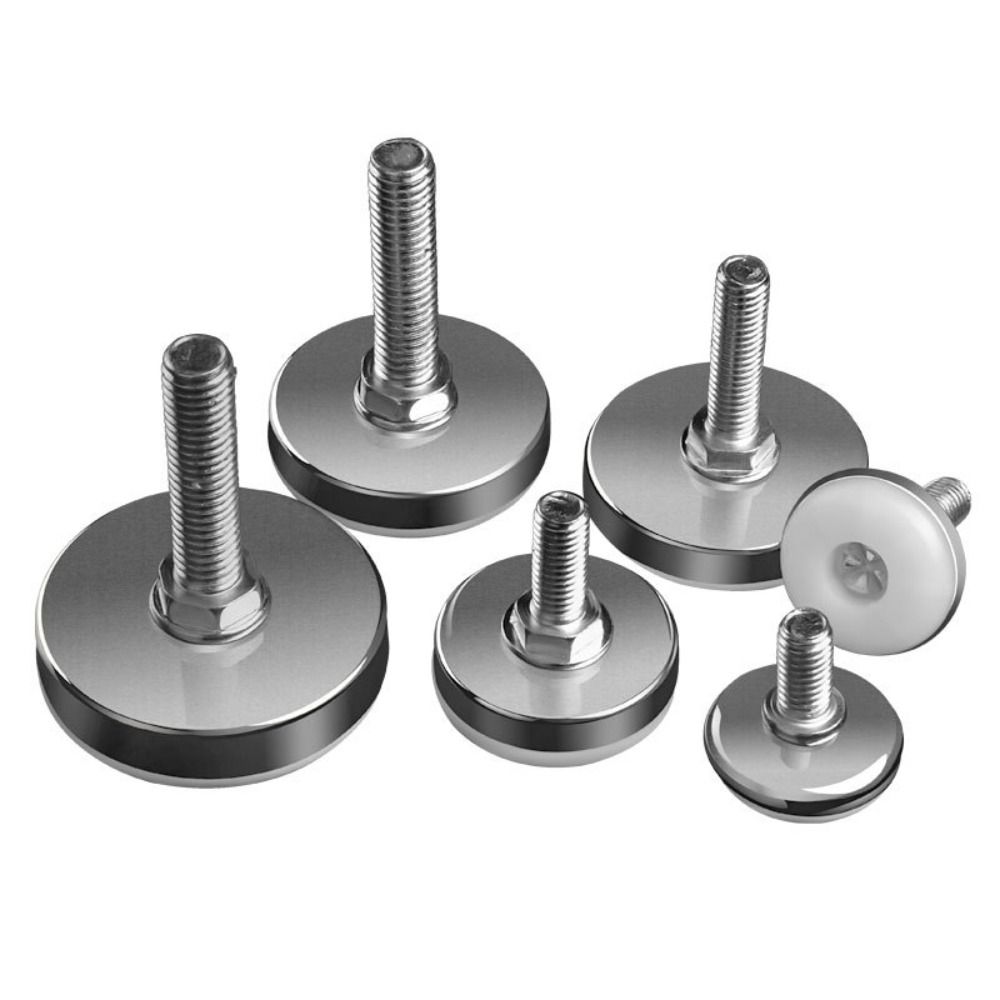 

Simple Screw-in Anti-Slip Floor Protector Nylon Base Levelers Furniture Hardware Furniture Feet 28xM6x25mm