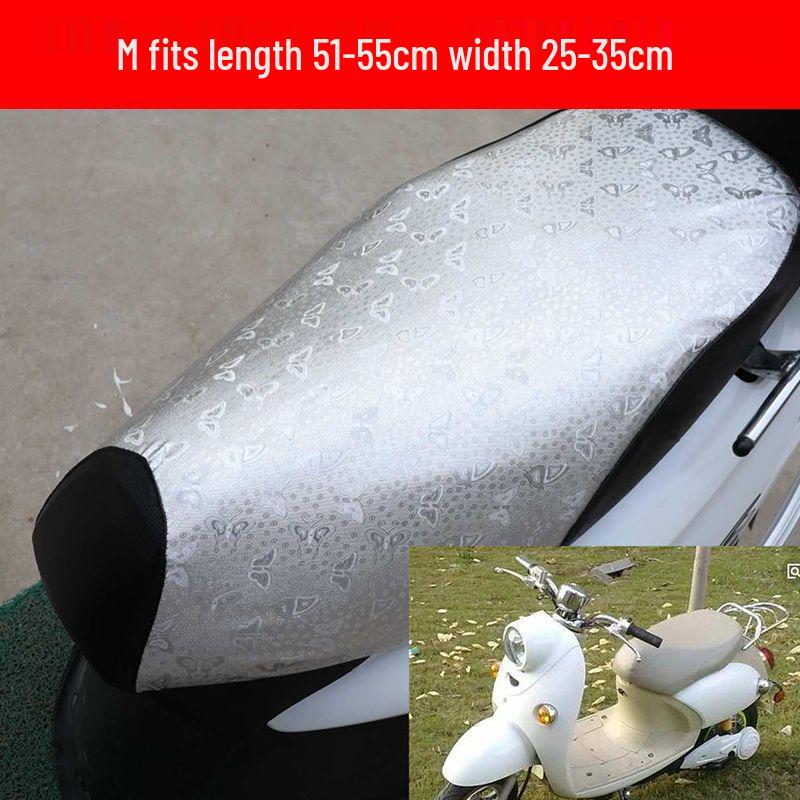 

Универсальный кожаный чехол для сиденья электровелосипеда - Защита от солнца для мотоцикла и скутера Single Small Electric (Round Head)