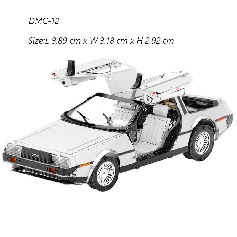 3D Metal Puzzle Super Sport Car Diy Handmade Vehicle Assembly Model Jigsaw Puzzle Toys For Adult Kids