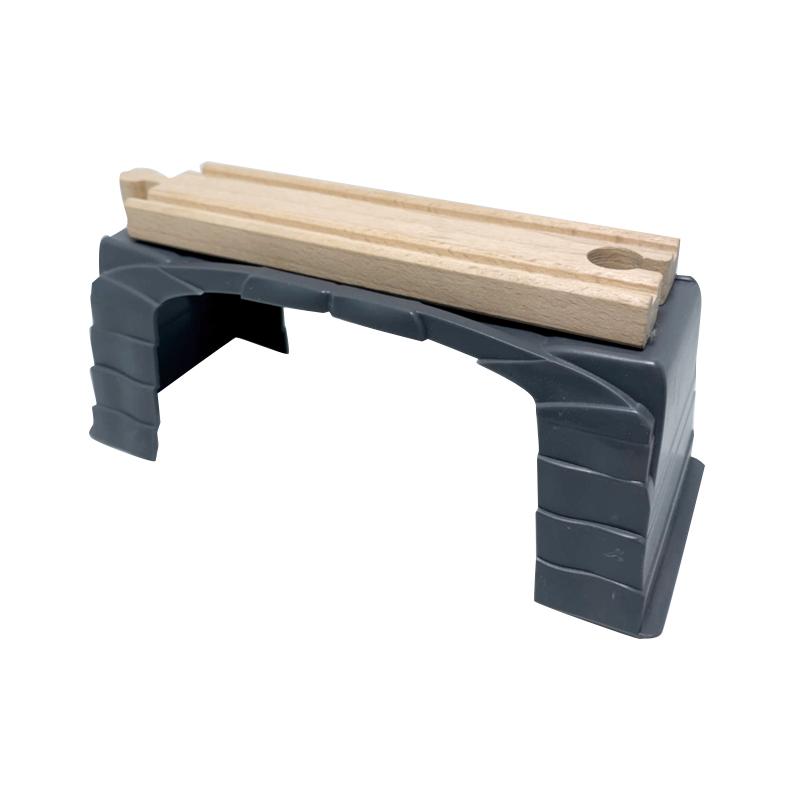 Plastic Simulation Scene Tunnel Grotto Compatible Wooden Educational Train Boy Children Christmas Gift Toy