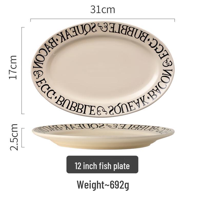 ZISIZ Ceramic Dinnerware Set