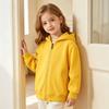 Kids Zip-Up Hoodie for Boys and Girls, Color Long Sleeve Casual Top