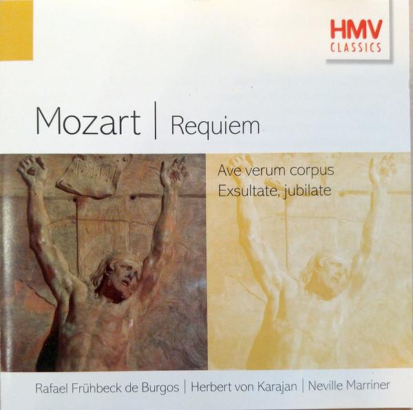 CD RAFAEL FRHBECK DE BURGOS HERBERT V  Mozart  Requiem  Ave Verum Corpus HMV5721522 HMV CLASSICS 1997 UK Classical Used