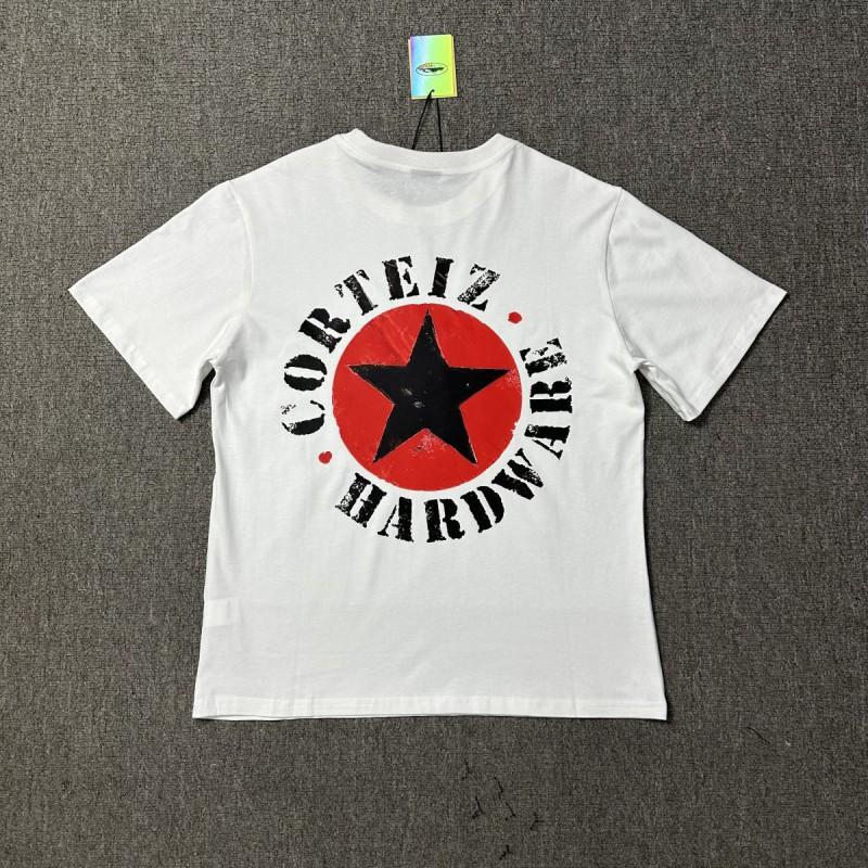 Corteiz Short Sleeve T-Shirt Streetwear Casual Hip Hop Couple Tee Men Women