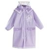 Large Children's Raincoat for Girls and Boys, Age 8, One-Piece Poncho with Backpack Space, School-Use, Rainproof.