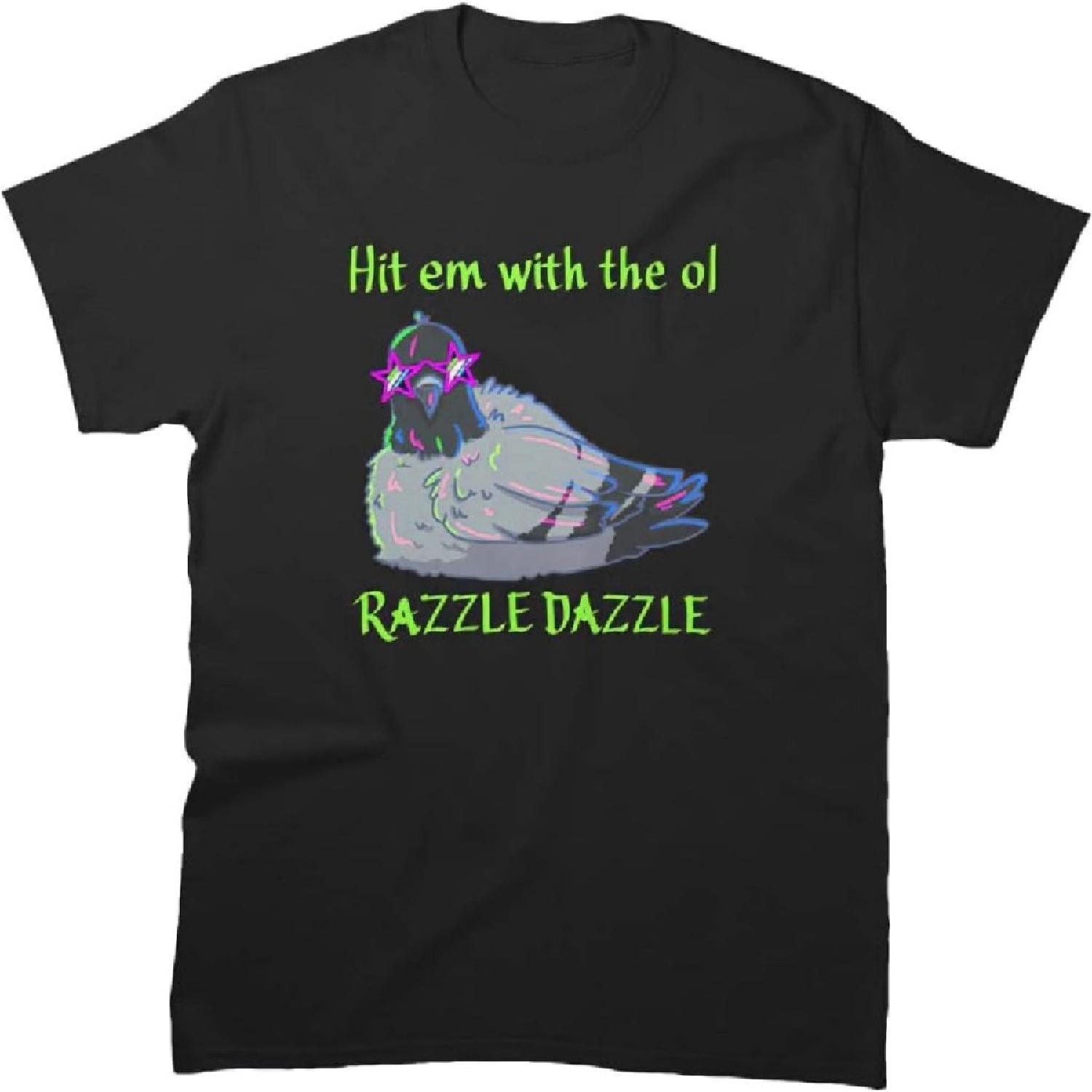 

Men Women Shirt The Tee Ol Friends Razzle Cool Dazzle Sleeve Holiday Unisex T-Shirt Gift for Birthday Presents Multicolor, Small-5X-Large XXXXXL
