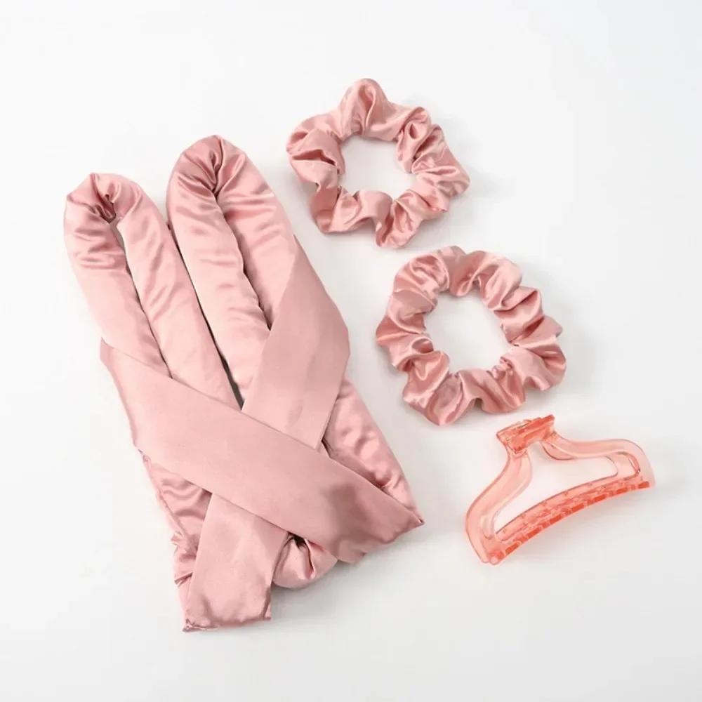 Heatless Curling Rod Headband No Heat Ribbon Hair Roller Soft Hair Curlers Silk Curls Lazy Sleeping Perm Rods Hair Styling Tools