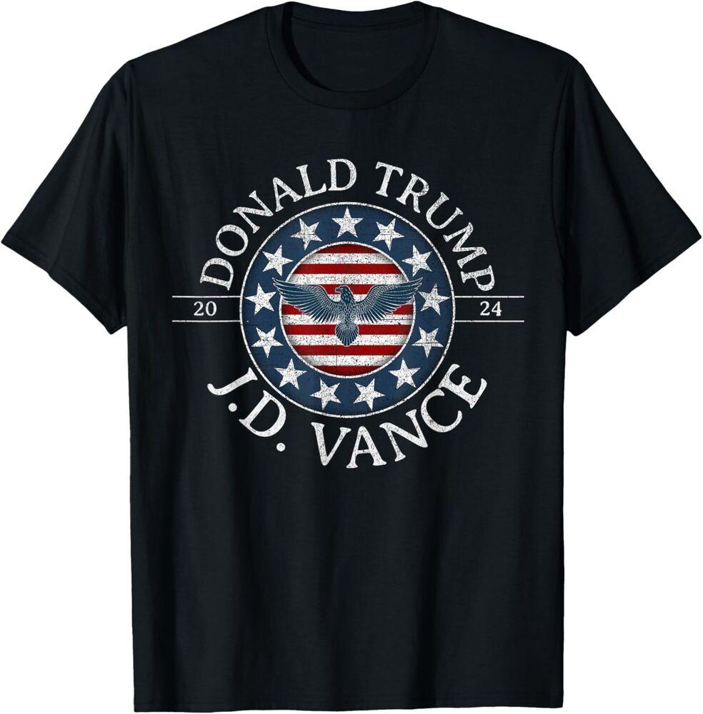 Trump J.D. Vance 2024 President Vice President Election 2024 T-Shirt Unisex T-Shirt XL