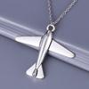 Fashion Vintage Charm Plane Necklace Airplane Pendant For Men And Women Jewelry Gifts