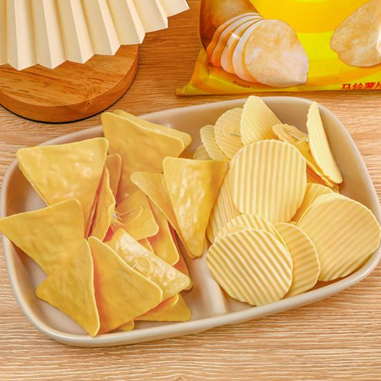 2 Stück Kartoffelchip-Verschlussklammern Kreative Snackbeutel-Clips Lustige Lebensmittelaufbewahrungs-Clips für Küche Büro Studenten Party