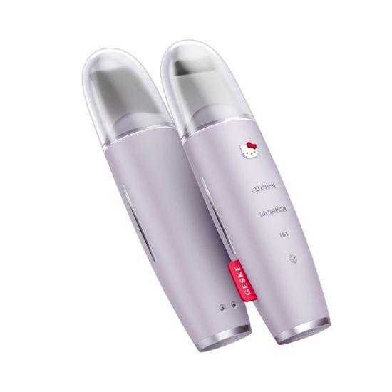 GESKE Sanrio Hello Kitty Microcorrente Esfoliador de Pele e Removedor de Pontos Negros 9 em 1