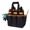 Gardening Storage Tote Garden Tool Bag With Pockets Canvas Heavy Duty Large Organizer Bag Carrier for Garden Plants Tools Set