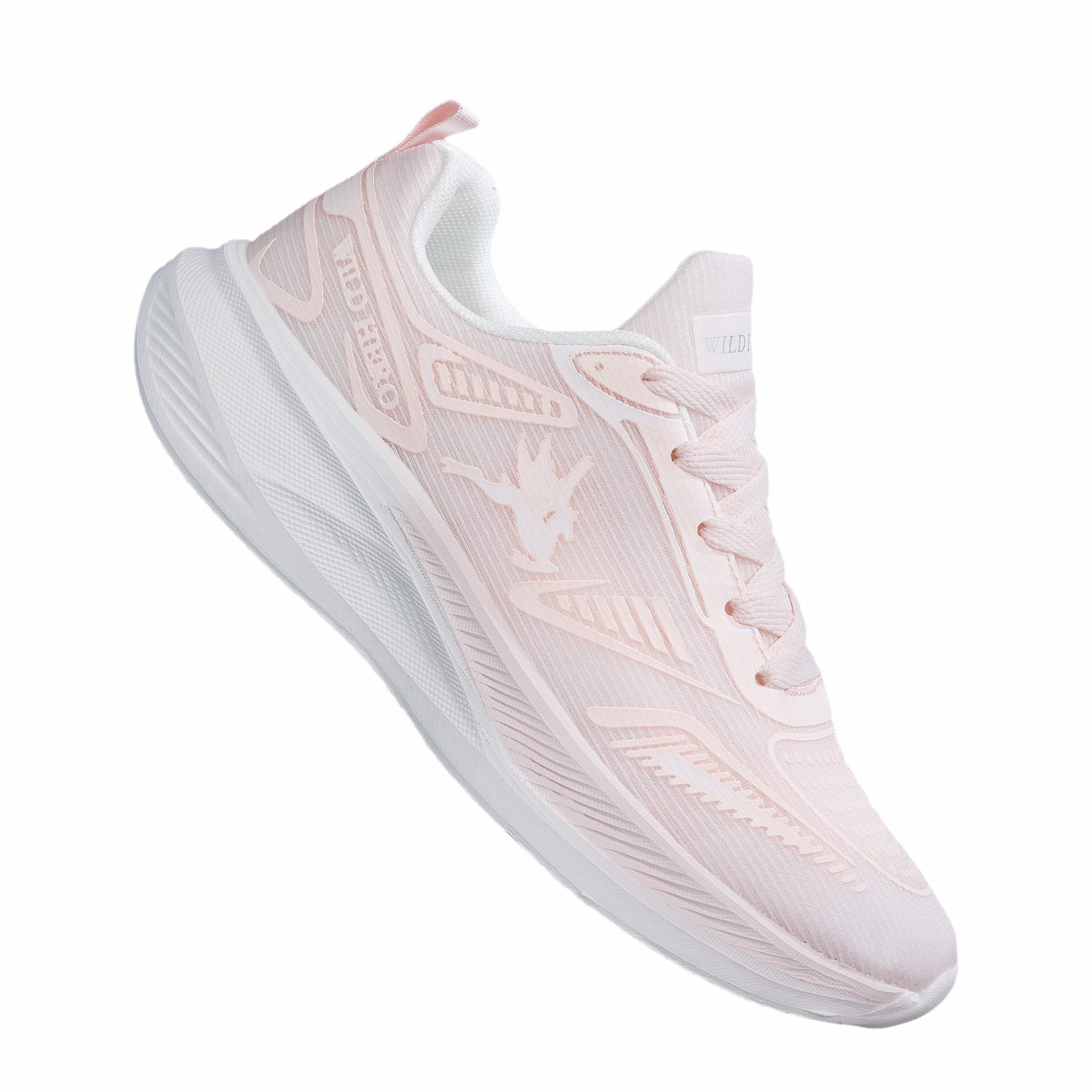 

Couple shoes spring and summer fashion trend ice silk breathable casual running shoes student soft sole comfortable sports shoes men s shoes 44 розовый