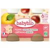 Babybio - Baby Pot Apple Chestnut - Organic - 2x130g - From 6 Months