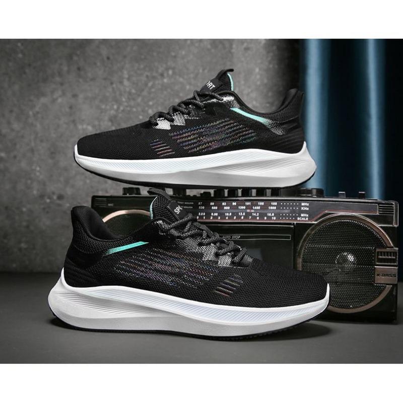 Men S Summer Breathable Mesh Running Shoes Casual Non Slip Sneakers