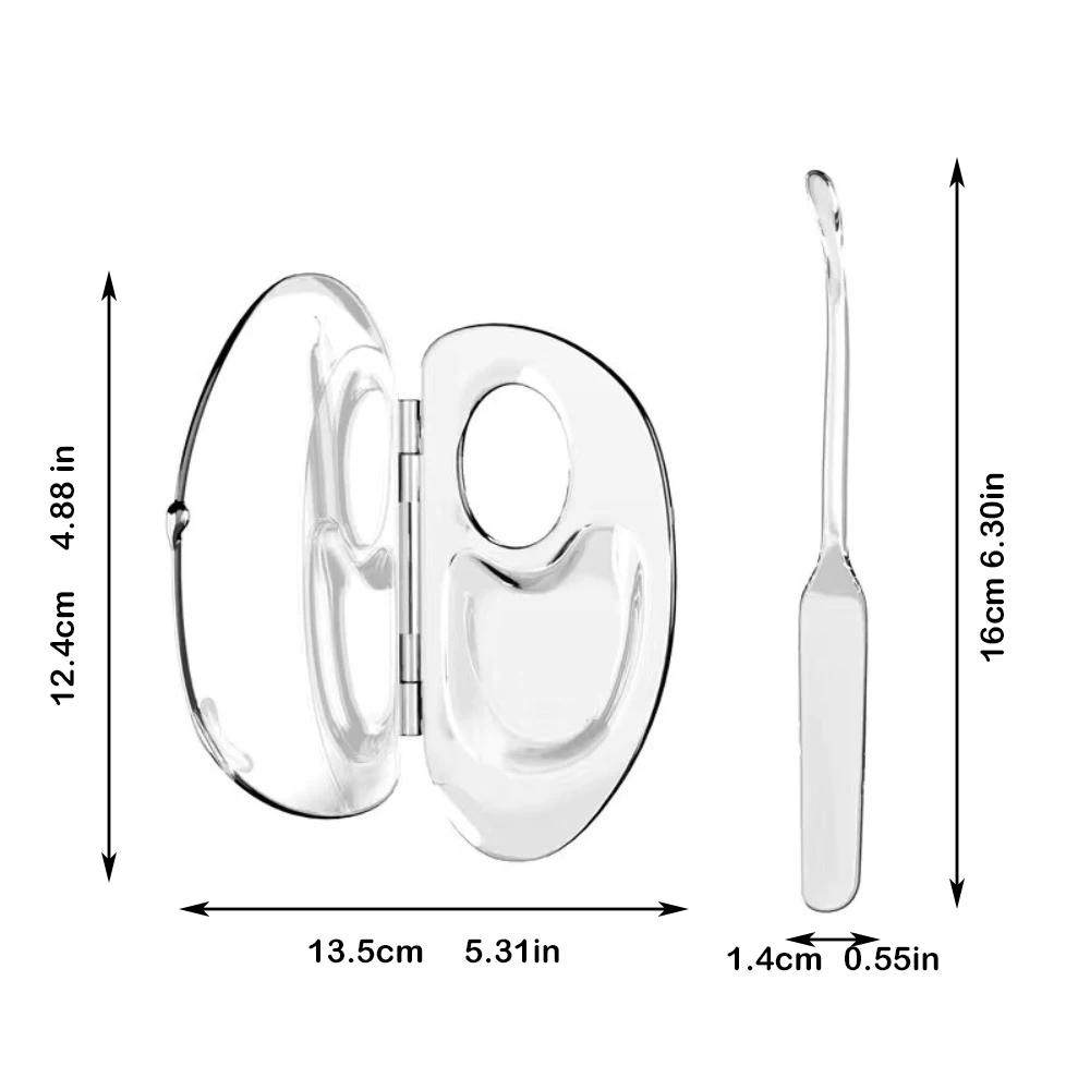 Foldable Liquid Foundation Palette Acrylic Makeup Tool Kit Mixing Cream Rod Set Storage Test Palette Cosmetic Beauty Accessories