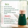 Pure Copper Bedroom Water Bottle with Inbuilt Glass, Green Silk Finish Hammered Design, Drinkware & Storage Purpose - Volume 950 ML (Pack of 1)