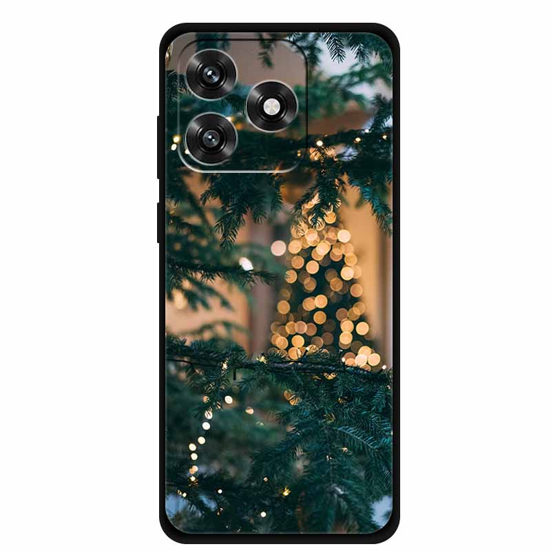 Christmas Phone Cases For Honor X5C Plus Soft Silicone Back Cover Christmas Tree for Honor Play10A 4G Protective Case Honor X5C