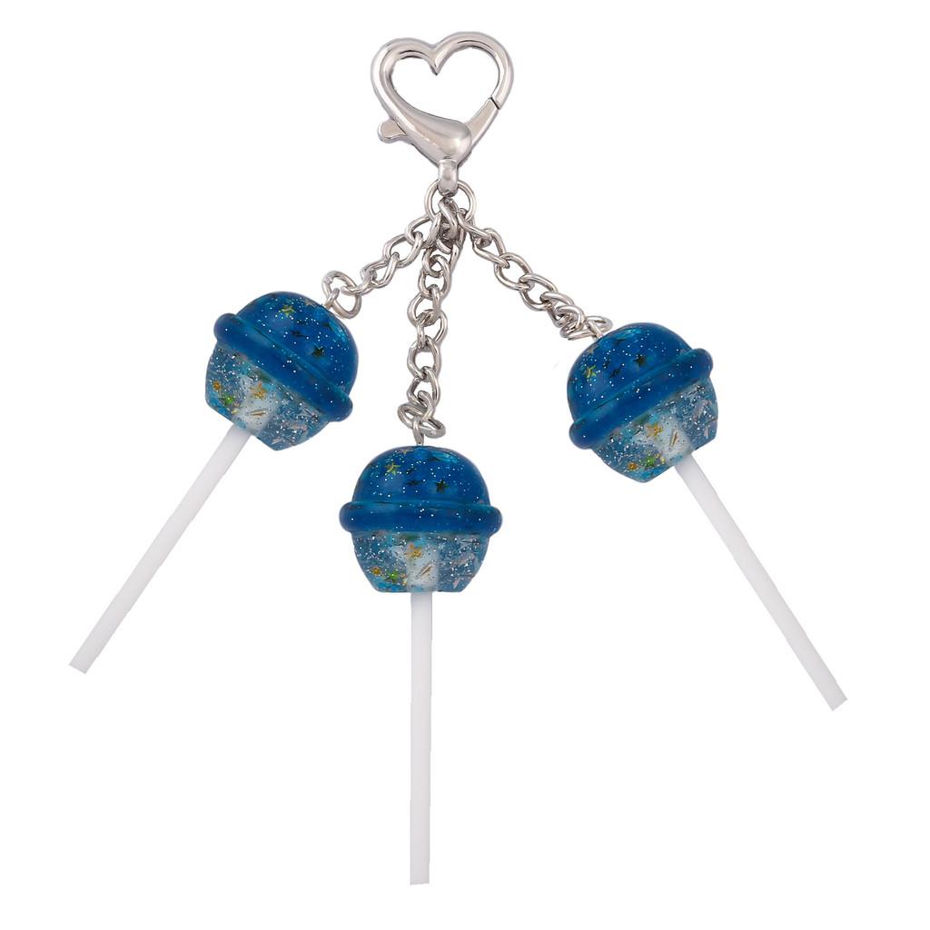 Cute Lollipop Shape Car Bag Pendant With Zinc Alloy For Gifts And Decorations
