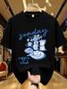 Graphic Print Drop TShirt Short Sleeve Crew Neck Casual Spring Summer Clothing Harajuku Sleeve Casual Aesthetic Clothes Tops