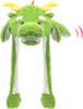 Animal Hat with Ears Moving Jumping Pop Up Beating Hat Plush Holiday Cosplay Dress Up Funny Gift for Kids