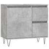 VidaXL Bathroom Cabinet Concrete Grey 65x33x60 Cm 831608