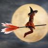 Creative Halloween Witch Broom Halloween Party Witch Decor Props Decorative Masquerade Cosplay Costume Accessories Kids Gifts