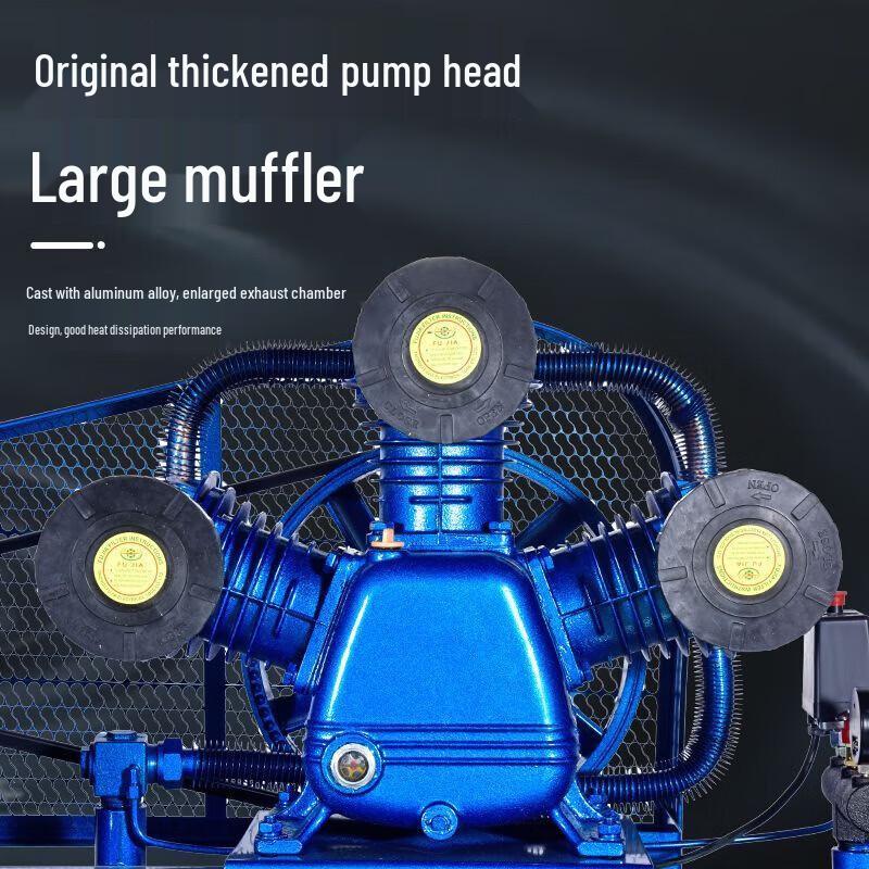 NuoShuEr 0.36-12.5 220V Belt-driven Air Compressor CN Plug (adapter Included)