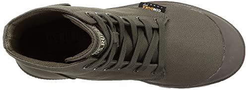 Okamoto Work Shoes US.RUBBER US-8002 Khaki, Size 24.0 Cm