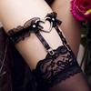 Punk Peach Heart Garter Belt Pu Leather Rivet Leg Circumference Garter Clip Women'S Leg Ring, Halloween Christmas Gift