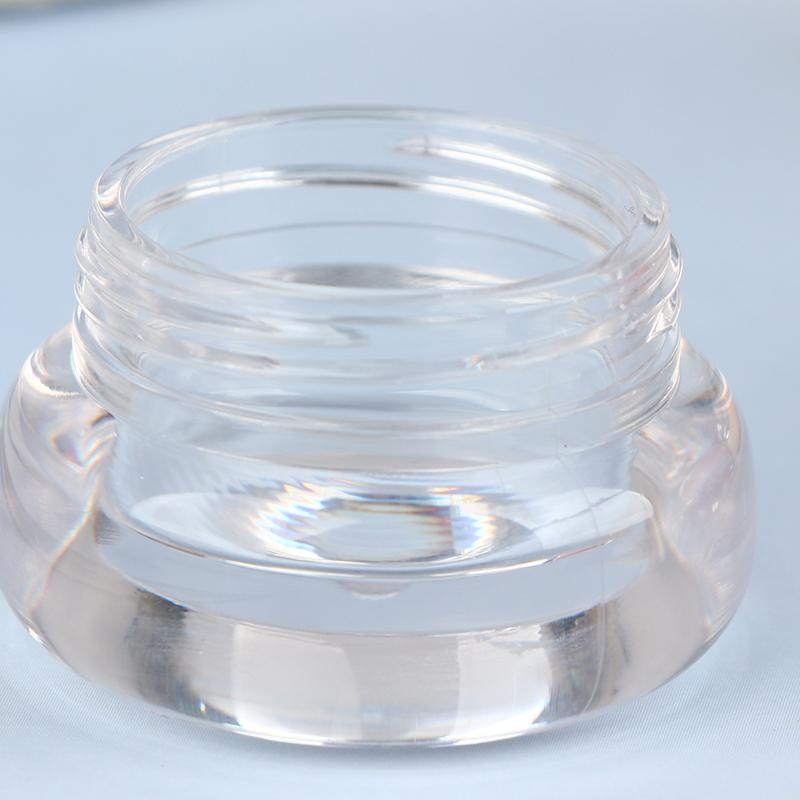 1 Pcs 5G Empty Plastic Lip Scrub Jars With Cover Balm Mask Skin Care Container Cute Blush Jar Cosmetic Jars Travel Container