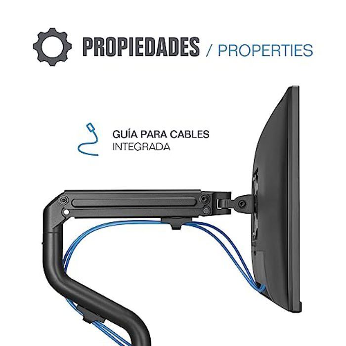 Support De Table Pour Écran - Iggual - SPMP02 - 17" À 32" - Noir - 1 Unité