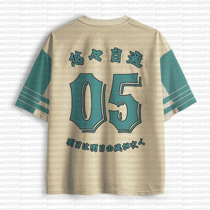 2026 Lucky Cat Koi Fish 3D V-neck T-shirt with Retro Japanese Aesthetics, Oversized  Women's Jerseys, Streetwear Tops