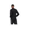 adidas Logo-Aufdruck Reißverschluss Trainingsjacke Herren Oberbekleidung Schwarz GH7129