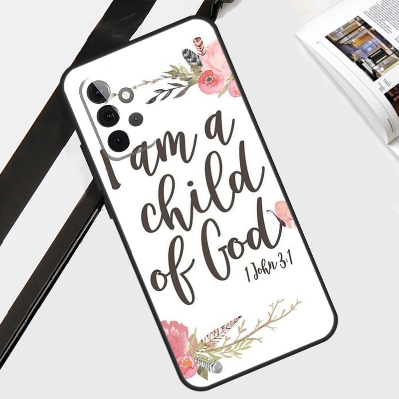 Bible Verse Quotes Case For Samsung Galaxy A55 A35 A15 A56 A36 A26 A16 A06 A54 A34 A14 A12 A22 A32 A52 A13 A53
