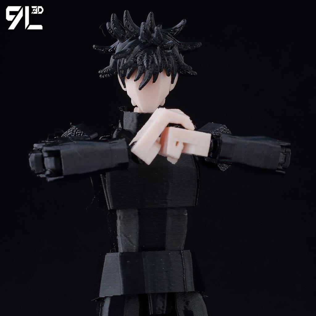 9L3D Printed Lucky13 Dummy13 Jujutsu Kaisen Gojo Satoru Toji  Fushiguro Megumi Anime Action Figures Mannequin  Model Titan13 Toy