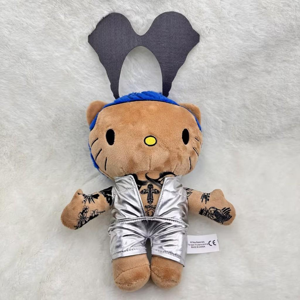 Plush Figure Highquality Silver Short Plush 25cm Gift Perfect