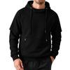 Men's Casual Long Sleeve Pullover Hoodie with Round Neck Sweatshirt for Sports and Everyday Wear