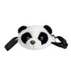 Children's cute plush toy panda bag doll messenger bag children's school bag plush gift women's bag