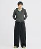 TAKEASY Pintuck D-Ring Sweatpants (Black)