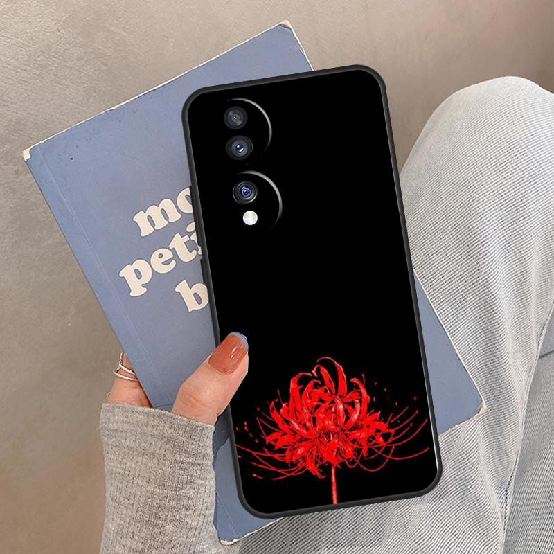 Lycoris radiata Case For Honor Magic 8 7 6 5 Pro Cover For Honor 400 200 X9c X9b X9a X8a X8b 50 70 90 Lite