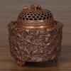 Red Crane Copper Decoration Crafts Sandalwood Stove Tower Incense Burner